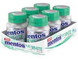 CHICLETES-MENTOS-WHITE-SPEARMINT-56G